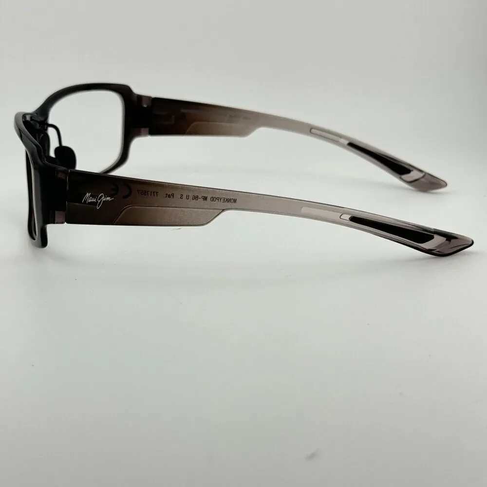 Maui‎ Jim Monkeypod Sunglasses Grey Fade Frames 441-11A H12649